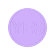 COIN_YES.stl Coin of Choice Yes or NO