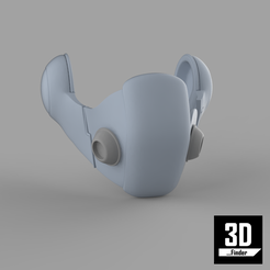 00.png 3D file Dragon Ball Mask for 3D Pring STL・3D printer model to download