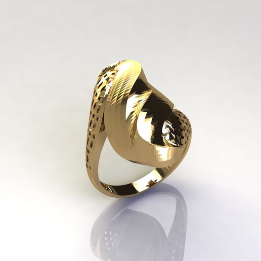 Women Plain Ring Group FTS READY STL 3D print model 3D model