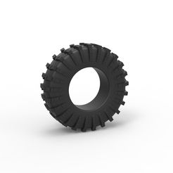 1.jpg 3D file Diecast offroad tire 57 Scale 1:25・3D print model to download, CosplayItemsRock