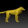 wolf333.jpg Lowpoly wolf - wolf 3d model for game - unity3d and ue5