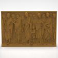 untitled.34.jpg 3D model stl, Rome culture,Relief of the Ara Pacis Augustae with Procession,rome sculpture stl,3d-scan model stl file.For mill and 3d print.