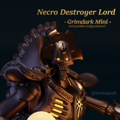 4-text.png [Tabletop Minis - PRESUPPORTED] Grimdark Necro Destroyer Lord & Destroyer Soldier
