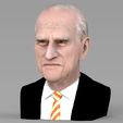 untitled.234.jpg Prince Philip bust ready for full color 3D printing