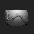 4_3DPR~1.jpg Snake Vase Home Decor - 3D STL File for 3D Printing
