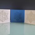 20231011_164619-1.jpg Pack of 3 Napkin Holders with Snowflakes Ornaments