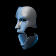 human-mask.png Articulated Human Face Mask STL – Creepy Horror Cosplay & Halloween 3D Print Model