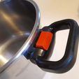 20180902_181850.jpg Free STL file Parts of Handle SEB Clipso pressure cooker・3D printer model to download