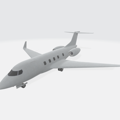 1.png Fichier 3D Jet privé・Design pour imprimante 3D à télécharger