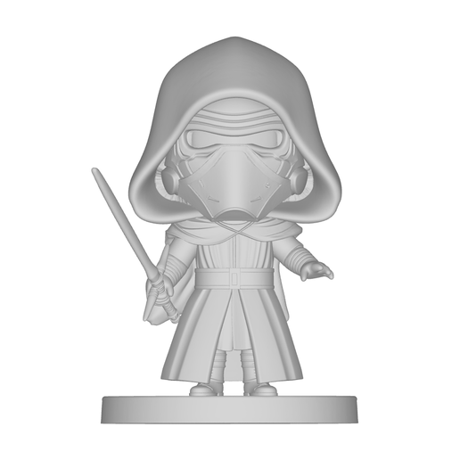 model-12.png kylo ren starwars chibi figure 3d model