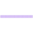 uBeamX-beam-27x2x1.stl Ultimate LegoBeam/BitBeam generator