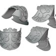 Pauldrun-3d-files.png Twilight Princess Zelda cosplay 3D models - STL files for 3D printing
