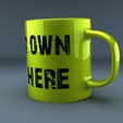 Preview5.jpg Creamic mug with textures and render scene 3D model