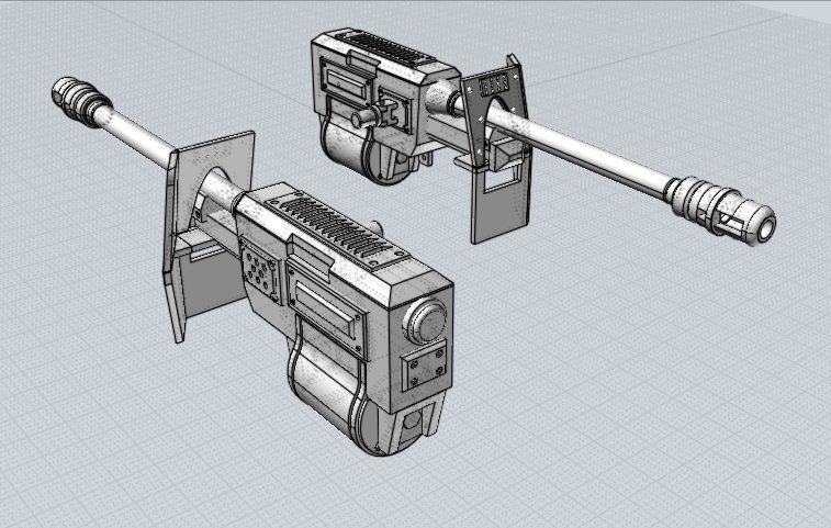 DUST_WAR_CANNON_FOR_PRINT_4.jpg Download STL file Dust War - Axis Cannons • Object to 3D print, MaximumDT