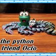 IMG_20220117_033339.jpg Monty the Python ! / a friend of Octo ;)  Flexi ! Print in Place Model