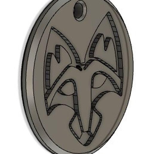 racoon keychain, help to build graduation project 3D model