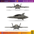 BATIWIN3.png AVION DE COMBATE, FIGHTER PLANE 3D FILE, FREE JUST GIVE ME YOUR GOOD FEEDBACK