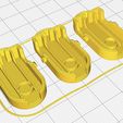 ImpressionClipDysonV6.jpg Triple soporte para accesorios Dyson V6