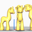 giraffeprev2.png Creamsicle as a Petite Pony (Giraffe 3D Model)