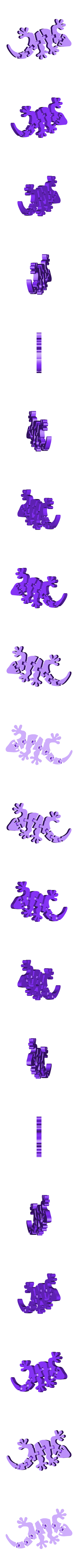80_gecko.STL Flexi-Gelenk-Minigecko