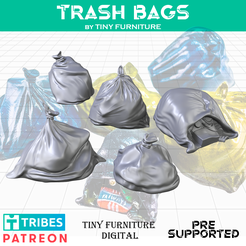 Trash_art.png Файл STL Мешки для мусора・3D-печать дизайна для загрузки