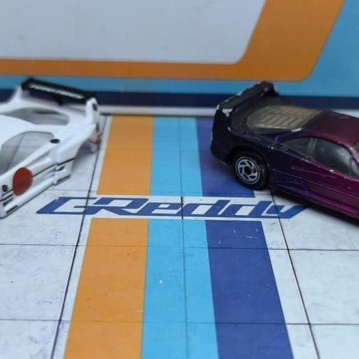 🚗 1/64 Ferrari F40 LBWK Front DONW Body Kit・ STL File for 3D printing・Cults