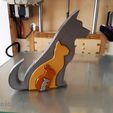 20190618_123241.jpg Free STL file Animal Silhouette - Dog Cat Rabbit Mouse・Object to download and to 3D print