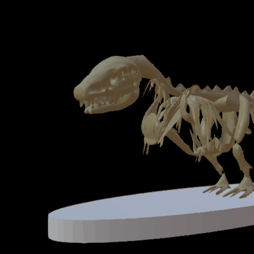 Free 3D file Trex skeleton.・Template to download and 3D print・Cults