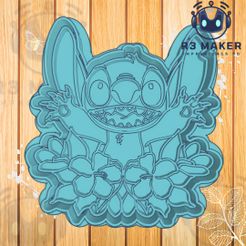 1656529276489.jpg STL file Stitch-4 cookie cutter・Design to download and 3D print, r3maker