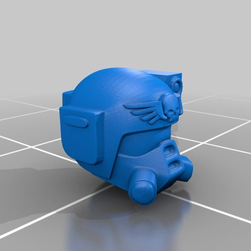 Kasrkin Helmet x2 3D model