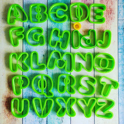 изображение_2024-02-04_143524397.png Set of cutter files - Alphabet / english letters