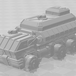 MASH-Truck.png Download free STL file Modular Universal Platformed Transport Omni-Vehicle for BattleTech • 3D printer model, Typhoon513