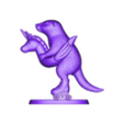 Roller Otter with Inflatable Unicorn – Funny 3D Printable Figurine.stl Roller Otter with Inflatable Unicorn - Funny 3D Printable Figurine