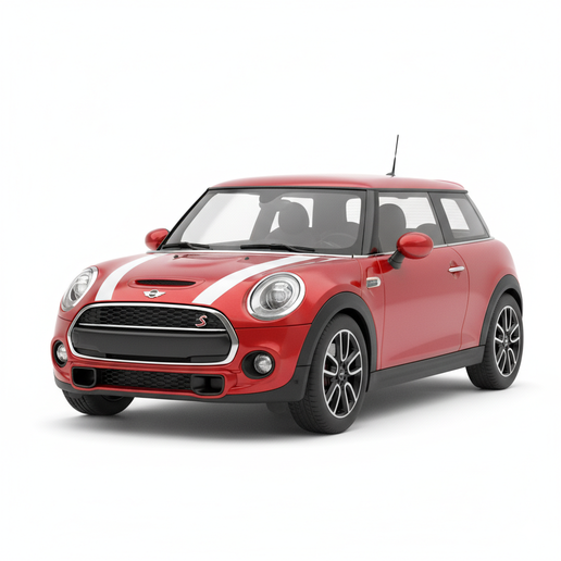 Mini Cooper S vintage car, car, truck, supercar, vehicle, garage, classic car, hypercar, pickup, car model, diorama, muscle car, car 3D, car STL, drift car, race car, automobile, sports car, JDM, SUV