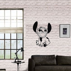STITCH-2.png Fichier 3D POINT╰(*°▽°°*)╯ DE DÉCORATION・Plan à imprimer en 3D à télécharger