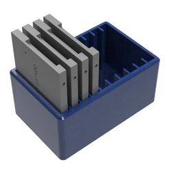 hdd_holder10.JPG Free 3D file Hard Disk 2.5 holder - 10 places HHD SSD・Design to download and 3D print
