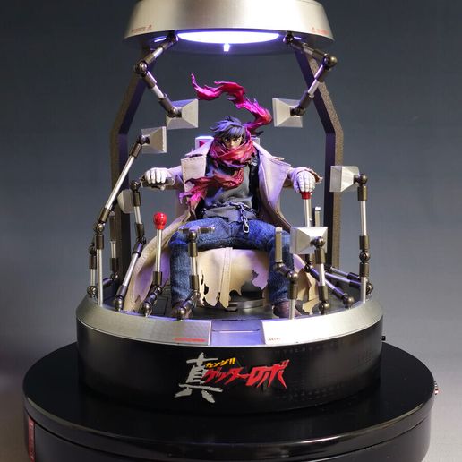 🤖 Cockpit do robot Getter 1 para CCSToys FigScript Ryoma Nagare