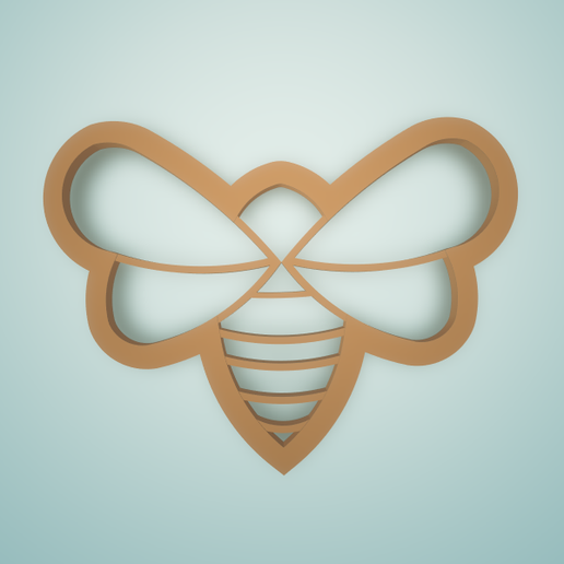 polymer clay cutter BEE 2 3D model