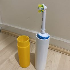 IMG_8099.jpg Free STL file Electronic Toothbrush Case (ORAL-B)・3D print design to download