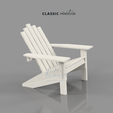 ADIRONDACK-CHAIR-Dollhouse-Miniature.png Кресло ADIRONDACK CHAIR Миниатюра для кукольного домика