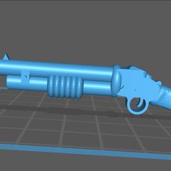 Escopeta corta.jpg Free STL file Short ShotGun・Object to download and to 3D print