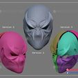 AUPRINTMODELSTORESS © SDPRINTMODELSTORE Spiderman 2099 Helmet - Marvel Cosplay Mask