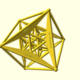 24-cell_complet_V2_02.png THE HYPERGRANATOEDRY(# 3DSPIRIT) Maths Art Design