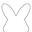 LRR3.jpg Сollection. Easter rabbit banny and carrot cookie cutter. 6 pcs.