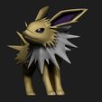 jolteon-cults.jpg OBJ file Pokemon - Jolteon・3D printing idea to download