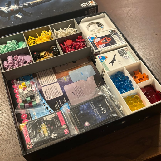 Insert for High Frontier 4 all boardgame