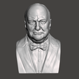 Winston-Churchill-1.png 3D Model of Winston Churchill - High-Quality STL File for 3D Printing (PERSONAL USE)