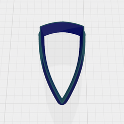 dagger-1-top.png Файл 3D резак для полимерной глины, кинжал・Модель для печати в 3D скачать