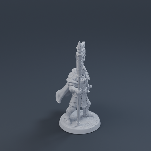 Flag Guyv2 3D printable STL miniature