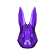 Rabbit_mask_525mm.stl Rabbit mask